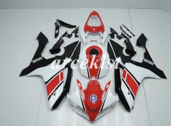 motorcycle new abs injection mold full tank cover fairings kit fit for yamaha yzf-r1 2007 2008 07 08 bodywork set custom white red
motorcycle new abs injection mold full tank cover fairings kit fit for yamaha yzf-r1 2007 2008 07 08 bodywork set custom white red