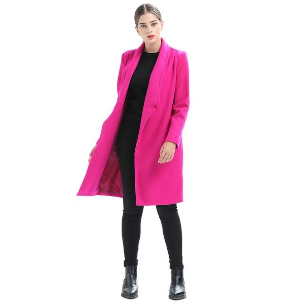 thicken warm autumn winter women clothing outwear wool & blends cardigans loose plus size woman clothes coats excellent quality, Black
thicken warm autumn winter women clothing outwear wool & blends cardigans loose plus size woman clothes coats excellent quality, Black