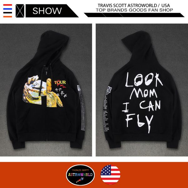 designer street tide ravis scott astroworld tour hoodie look mon i can fly embroidered hoodie skateboard hoody men women sweatshirt coat, Black
designer street tide ravis scott astroworld tour hoodie look mon i can fly embroidered hoodie skateboard hoody men women sweatshirt coat, Black