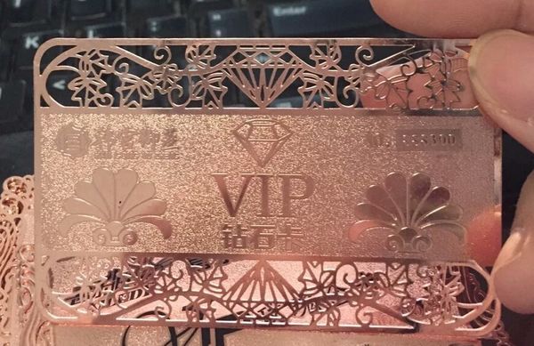 (100pcs/lot)customized stainless steel rose golden card and gold business card for vip ceo wedding blank metal tags
(100pcs/lot)customized stainless steel rose golden card and gold business card for vip ceo wedding blank metal tags