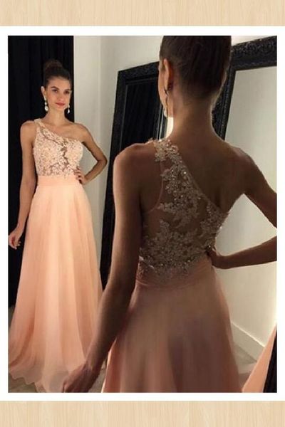 coral one shoulder chiffon prom dress evening gowns hollow back with applique lace bling beaded crystals bridesmaid party dress, Black
coral one shoulder chiffon prom dress evening gowns hollow back with applique lace bling beaded crystals bridesmaid party dress, Black