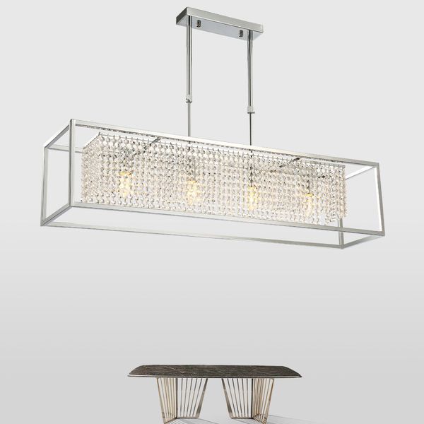 rectangle modern crystal chandelier lighting for living room ding room kitchen island lamp chrome crystal hanging light fixtures
rectangle modern crystal chandelier lighting for living room ding room kitchen island lamp chrome crystal hanging light fixtures
