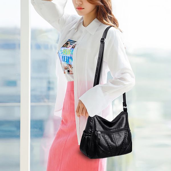 women shoulder bags new trend washed leather crossbody bags wild large capacity shoulder messenger bag female bag
women shoulder bags new trend washed leather crossbody bags wild large capacity shoulder messenger bag female bag