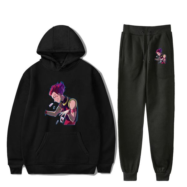 anime hunter x hunter hisoka 2pcs hooded casual tracksuit suits for men set sweatshirt+sweatpants 2 pieces sets men's suit sweatsuit, Gray
anime hunter x hunter hisoka 2pcs hooded casual tracksuit suits for men set sweatshirt+sweatpants 2 pieces sets men's suit sweatsuit, Gray