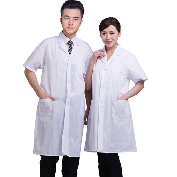 newly summer white lab coat short sleeve pockets uniform work wear doctor nurse clothing vk-ing, Tan;black
newly summer white lab coat short sleeve pockets uniform work wear doctor nurse clothing vk-ing, Tan;black