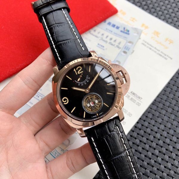 super 103 montre de luxe 46mm*13mm automatic mechanical movement watches 316l fine steel case mineral super strong mirror leather strap, Slivery;brown
super 103 montre de luxe 46mm*13mm automatic mechanical movement watches 316l fine steel case mineral super strong mirror leather strap, Slivery;brown