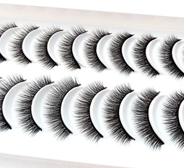 2019 new 10 pairs 100% real mink eyelashes 3d natural false eyelashes mink lashes soft eyelash extension makeup kit cilios 3d-129
2019 new 10 pairs 100% real mink eyelashes 3d natural false eyelashes mink lashes soft eyelash extension makeup kit cilios 3d-129