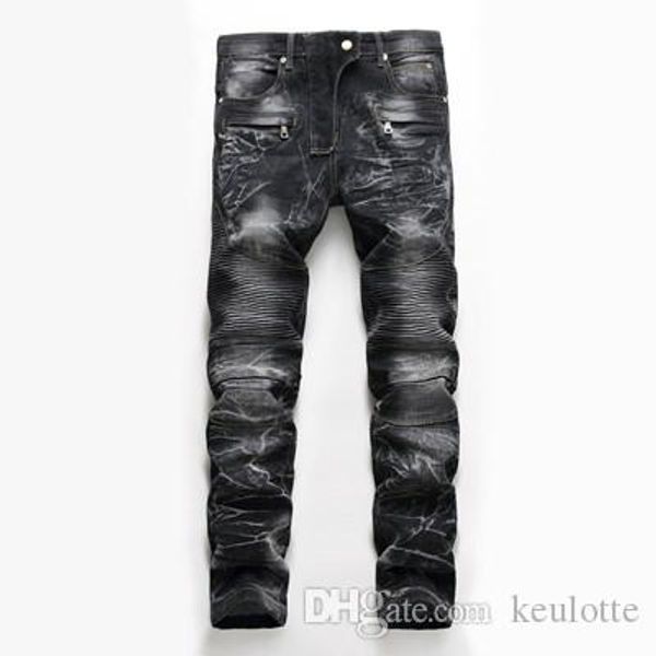 designer jeans for mens distressed ripped skinny trousers luxury clothes slim motorcycle biker hip hop denim man luxury fashion men pants, Blue
designer jeans for mens distressed ripped skinny trousers luxury clothes slim motorcycle biker hip hop denim man luxury fashion men pants, Blue