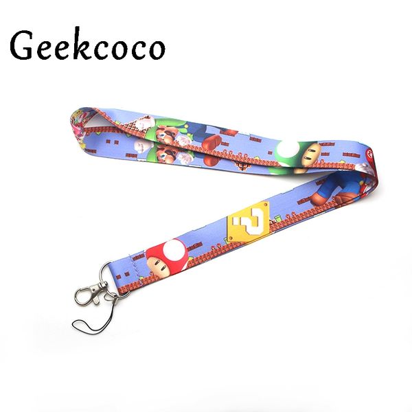 super mario cartoon keychain accessories safety breakaway mobile phone id badge holder key strap neck lanyard camera j0287, Silver
super mario cartoon keychain accessories safety breakaway mobile phone id badge holder key strap neck lanyard camera j0287, Silver