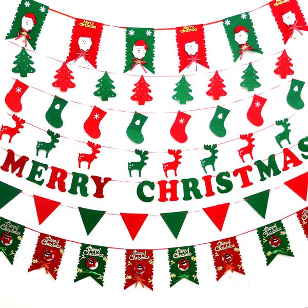 christmas garland bunting banner christmas party decoration party ornaments prop booth new year supply banners -25
christmas garland bunting banner christmas party decoration party ornaments prop booth new year supply banners -25