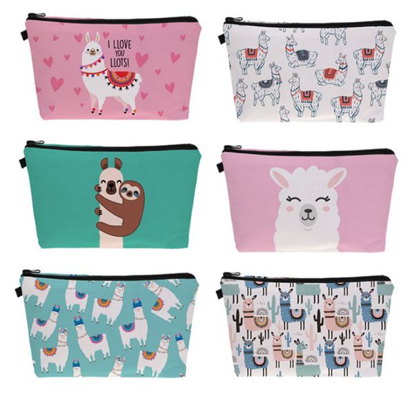 sloth llama pattern cute cosmetic pouch travel ladies women storage makeup bag 2019 new zipper animal prints bag
sloth llama pattern cute cosmetic pouch travel ladies women storage makeup bag 2019 new zipper animal prints bag
