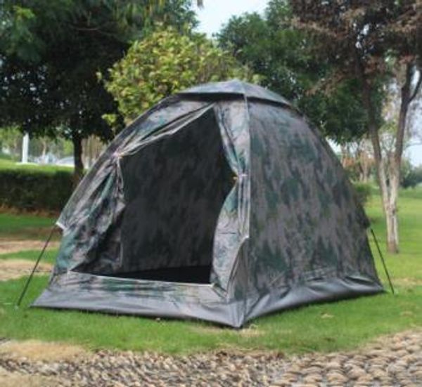 outdoor 200*100*110cm camouflage camping hiking tent oxford fabric pu waterproof coating 4 season single tent single layer
outdoor 200*100*110cm camouflage camping hiking tent oxford fabric pu waterproof coating 4 season single tent single layer