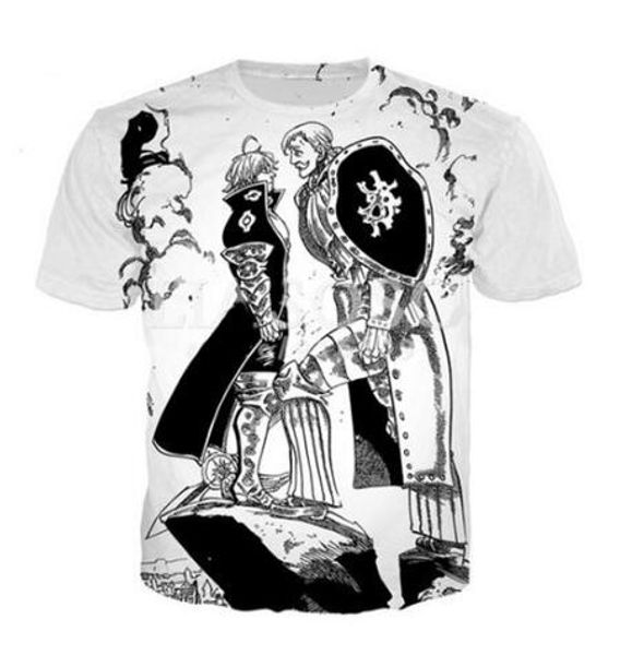 summer style men/women short sleeve t-shirt the seven deadly sins escanor 3d digital print t-shirts for tees shirts loose casual tees, White;black
summer style men/women short sleeve t-shirt the seven deadly sins escanor 3d digital print t-shirts for tees shirts loose casual tees, White;black