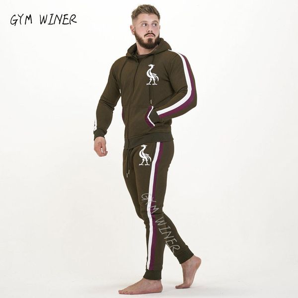 men's jacket + pants tracksuit male splice long sleeve ribbon casual 2 piece set male pocket ribbon design men sportswear, Gray
men's jacket + pants tracksuit male splice long sleeve ribbon casual 2 piece set male pocket ribbon design men sportswear, Gray