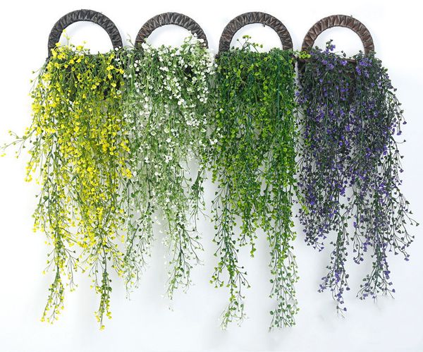 5colors artificial fake silk flower vine garden decoration hanging garland plant artificial plants home garden wedding decor plastic grass
5colors artificial fake silk flower vine garden decoration hanging garland plant artificial plants home garden wedding decor plastic grass