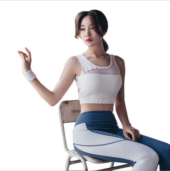 2019 синий и белый фитнес одежды йога одежда костюм красота спины спортивный бюстгальтер бедра колготки спортивные брюки два наборы
2019 синий и белый фитнес одежды йога одежда костюм красота спины спортивный бюстгальтер бедра колготки спортивные брюки два наборы