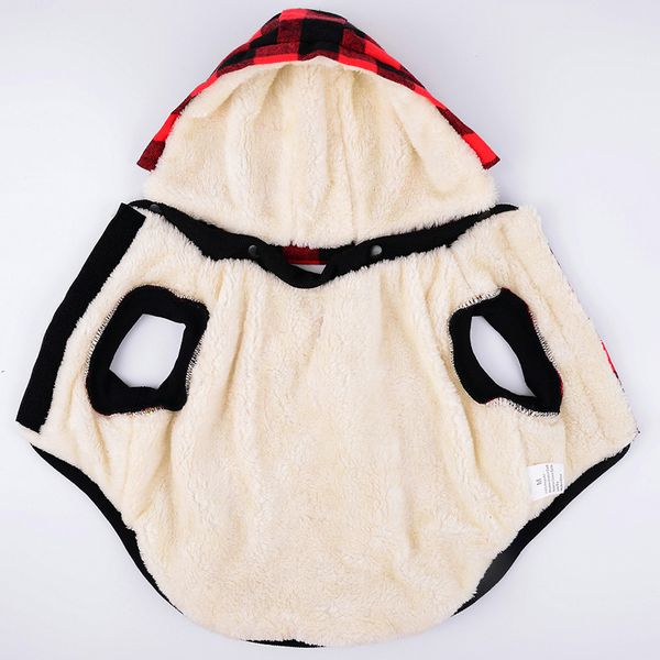 plaid shirt coat pet sweater grid large dog clothes warm removable gingham puppy hoodie pet winter clothes dog clothes 
plaid shirt coat pet sweater grid large dog clothes warm removable gingham puppy hoodie pet winter clothes dog clothes
