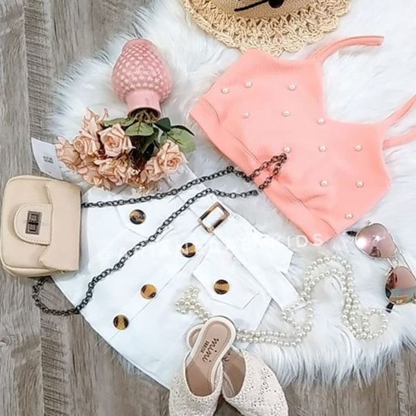 pudcoco 2020 newborn toddler kid baby girl sling crop mini skirt dress outfit clothes, White
pudcoco 2020 newborn toddler kid baby girl sling crop mini skirt dress outfit clothes, White