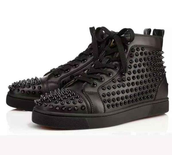 2019 Designer Boots Brand Studded Fashion Casual Shoes High Cut Sneaker Mens Womens Flats Shoes For Party Lovers Genuine Leather Sneaker
2019 Designer Boots Brand Studded Fashion Casual Shoes High Cut Sneaker Mens Womens Flats Shoes For Party Lovers Genuine Leather Sneaker