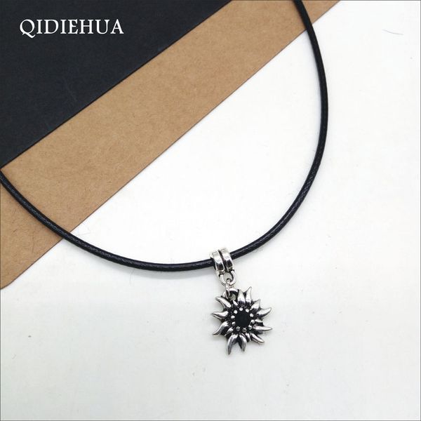 simple black rope small pendants necklaces you are my lucky flower necklaces for women girl punk lover trendy jewelry wholesale, Golden;silver
simple black rope small pendants necklaces you are my lucky flower necklaces for women girl punk lover trendy jewelry wholesale, Golden;silver