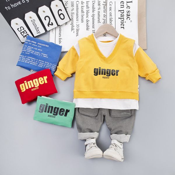 long sleeve letters print sweatshirt autumn and pants trouser baby costume set cotton boys girls, White
long sleeve letters print sweatshirt autumn and pants trouser baby costume set cotton boys girls, White