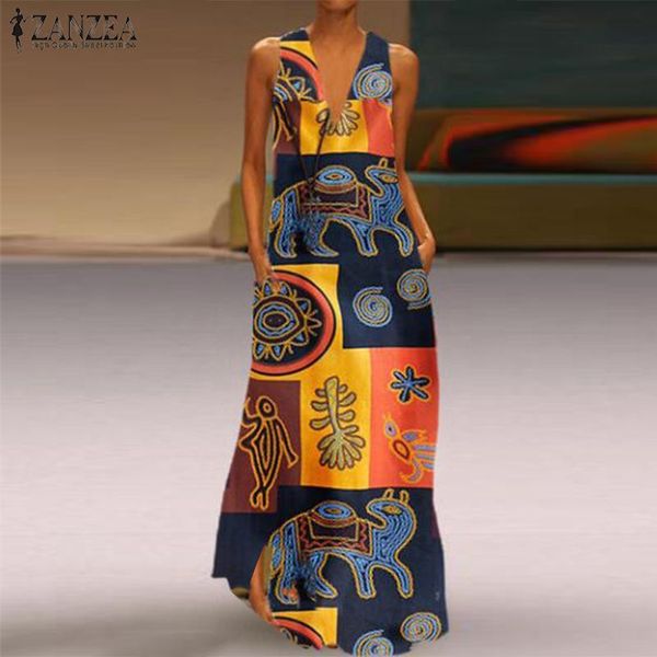 zanzea women bohemian maxi long dress summer vintage floral print cotton linen tanks vestido casual sundress vest dresses robe, Black;pink
zanzea women bohemian maxi long dress summer vintage floral print cotton linen tanks vestido casual sundress vest dresses robe, Black;pink
