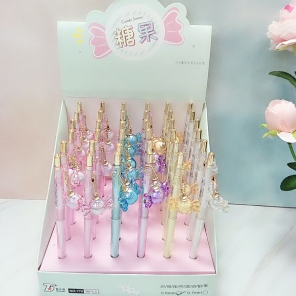 36pcs/1lot kawaii candy pendant press mechanical pencils school office supply student stationery kids gift automatic pencil
36pcs/1lot kawaii candy pendant press mechanical pencils school office supply student stationery kids gift automatic pencil