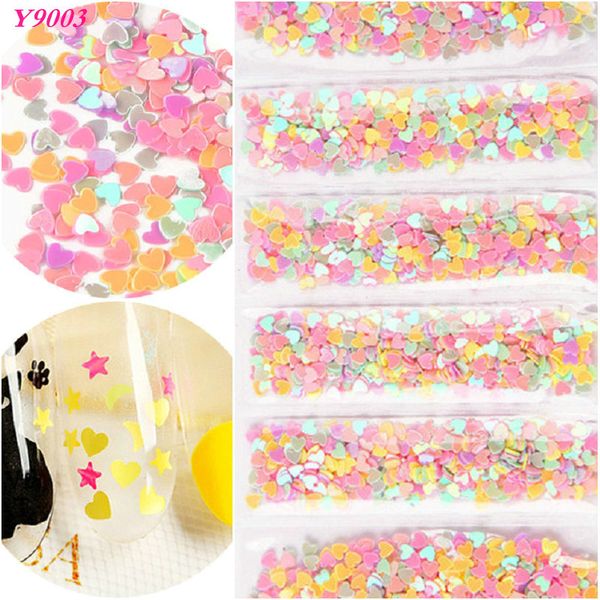 3d polymer clay tiny fimo fruit sequins slices shape heart hollow heart star butterfly sakura sequins slice nail arts, Silver;gold
3d polymer clay tiny fimo fruit sequins slices shape heart hollow heart star butterfly sakura sequins slice nail arts, Silver;gold