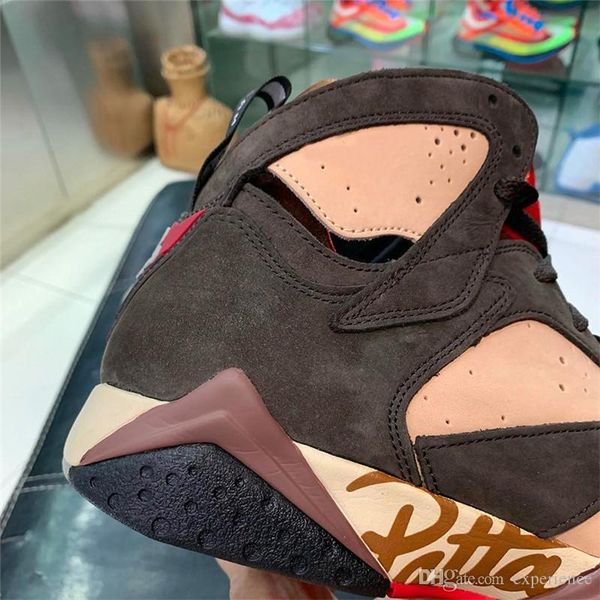 2019 authentic 7s patta x 7 og sp shimmer tough red mahogany mink velvet brown at3375-200 man basketball shoes outdoor with original box
2019 authentic 7s patta x 7 og sp shimmer tough red mahogany mink velvet brown at3375-200 man basketball shoes outdoor with original box