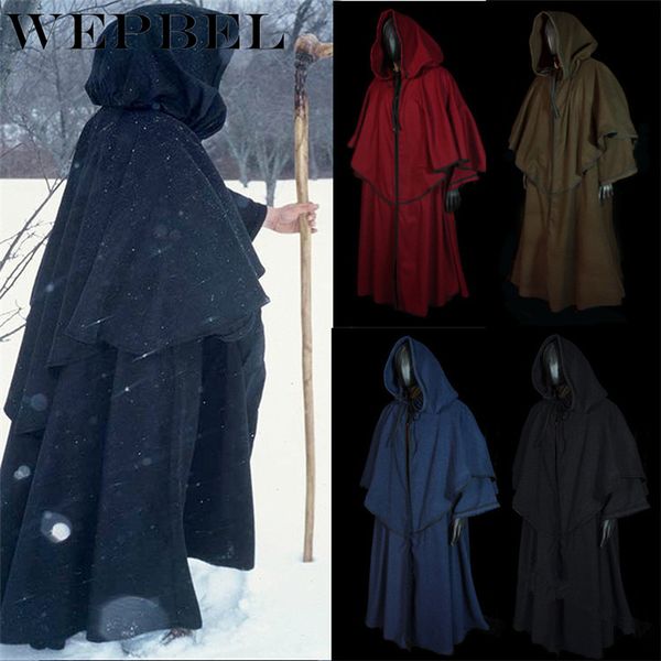 wepbel halloween costume masquerade clothes middle ages monk brother wizard robe gown cos christianity clothing, Tan;black
wepbel halloween costume masquerade clothes middle ages monk brother wizard robe gown cos christianity clothing, Tan;black