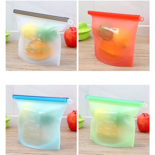 1000ml reusable silicone food preservation bags airtight seal food storage container versatile cooking bag kitchen tools
1000ml reusable silicone food preservation bags airtight seal food storage container versatile cooking bag kitchen tools