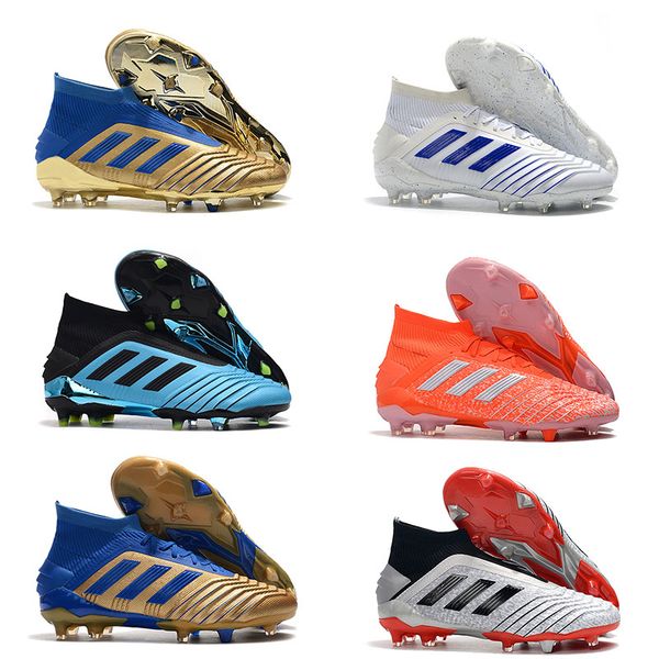 2019 new predator 19+ 19.1 fg pogba mens football boots falcon high ankle soccer shoes for ing, Black
2019 new predator 19+ 19.1 fg pogba mens football boots falcon high ankle soccer shoes for ing, Black