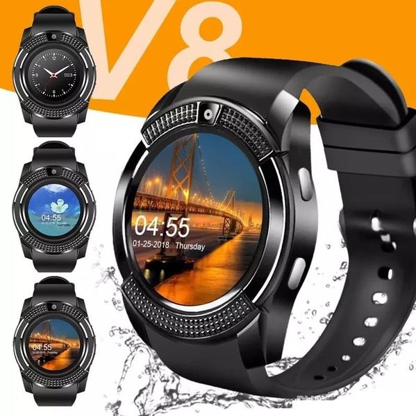 v8 smart watch wristband watch band with 0.3m camera sim ips hd full circle display smart watch for android system
v8 smart watch wristband watch band with 0.3m camera sim ips hd full circle display smart watch for android system