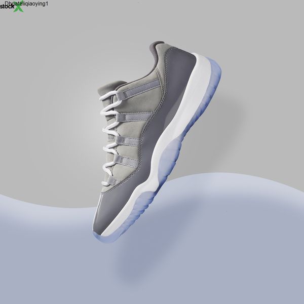 with original box cool grey xi 11 low mens basketball shoes 11s trainer sports shoes ah7860-105 size 36-47, Black
with original box cool grey xi 11 low mens basketball shoes 11s trainer sports shoes ah7860-105 size 36-47, Black