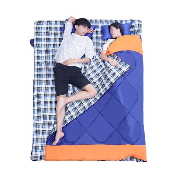 3 in 1 outdoor camping sleeping bag ultralight 2 person envelope lovers sleeping bag spring autumn (185+35)*150cm
3 in 1 outdoor camping sleeping bag ultralight 2 person envelope lovers sleeping bag spring autumn (185+35)*150cm