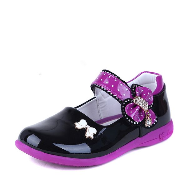 girls leather shoes for children fashion princess shoes kids baby party patent leather with bow students single, Black;grey
girls leather shoes for children fashion princess shoes kids baby party patent leather with bow students single, Black;grey