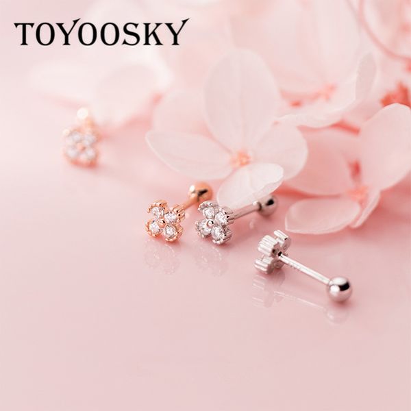 toyoosky 2019 new fashion sweet 925 sterling silver zircon crystal leaf flower screw back earrings for women, Golden
toyoosky 2019 new fashion sweet 925 sterling silver zircon crystal leaf flower screw back earrings for women, Golden