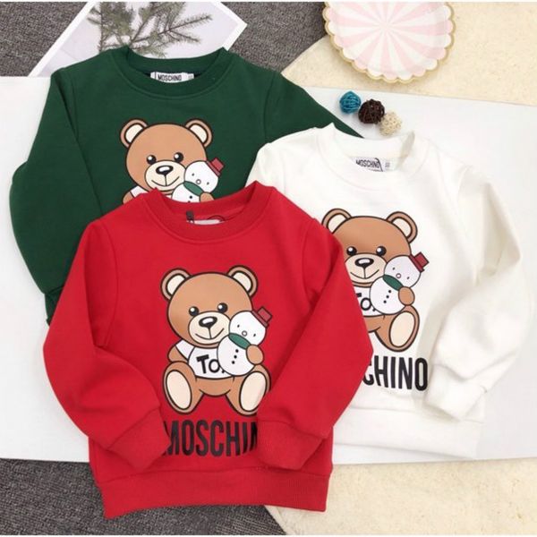 2020 kids designer hoodies 2020 new arrival fashion child brand letter printed with bear snowmen thick sweatshirts, Black
2020 kids designer hoodies 2020 new arrival fashion child brand letter printed with bear snowmen thick sweatshirts, Black