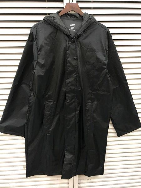 men and women's assault suits in the long trench coat qr code printing loose hooded raincoat 2019 spring and summer new 01 u3, Tan;black
men and women's assault suits in the long trench coat qr code printing loose hooded raincoat 2019 spring and summer new 01 u3, Tan;black