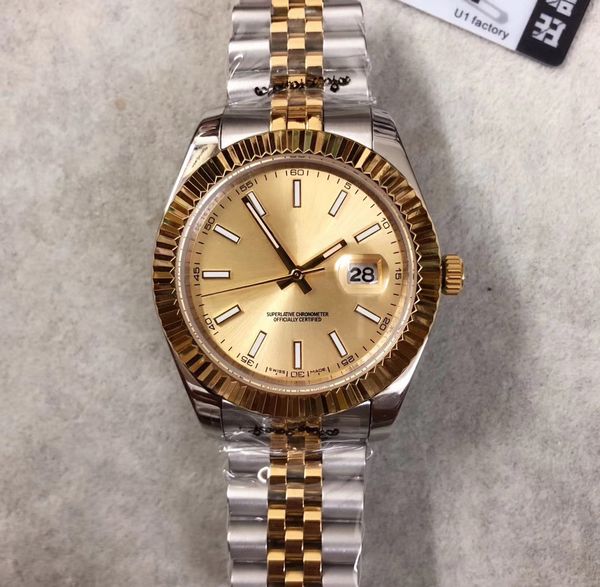 new day date a + + fashion automatic sapphire glass stainless steel machinery gold big gift wristwatch delivery, Slivery;brown
new day date a + + fashion automatic sapphire glass stainless steel machinery gold big gift wristwatch delivery, Slivery;brown