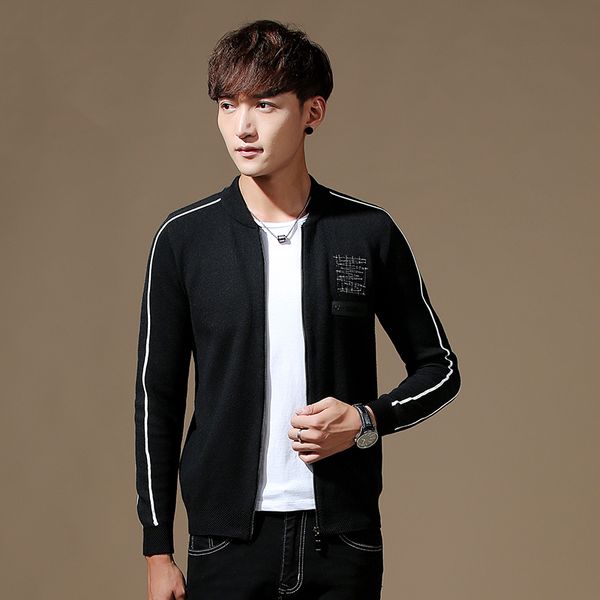 men's sweaters sweater men winter 2021 brand autumn fashion casual cardigan coat slim fit warm knitting clothes coats, White;black
men's sweaters sweater men winter 2021 brand autumn fashion casual cardigan coat slim fit warm knitting clothes coats, White;black