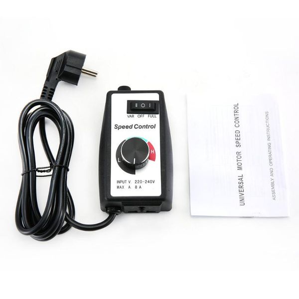 universal motor speed control variable voltage router fan speed control controller 120v ac 15 amps with 6ft cable
universal motor speed control variable voltage router fan speed control controller 120v ac 15 amps with 6ft cable