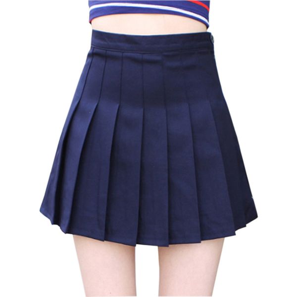 korean students class uniforms clothing for girl summer navy pleated skirt japanese school solid pleated short mini skirt, Black
korean students class uniforms clothing for girl summer navy pleated skirt japanese school solid pleated short mini skirt, Black