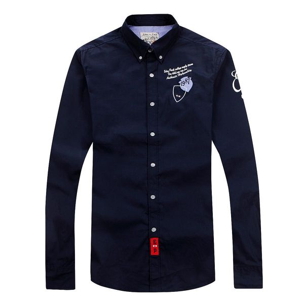 eden park long sleeve shirt for men nice design business casual style cotton fabric size m xl xxl in, White;black
eden park long sleeve shirt for men nice design business casual style cotton fabric size m xl xxl in, White;black