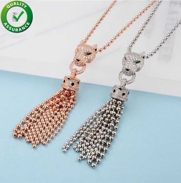 luxury designer jewelry women necklaces fashion statement bling iced out chains leopard tassel pendant diamond charms for wedding love girls, Silver
luxury designer jewelry women necklaces fashion statement bling iced out chains leopard tassel pendant diamond charms for wedding love girls, Silver