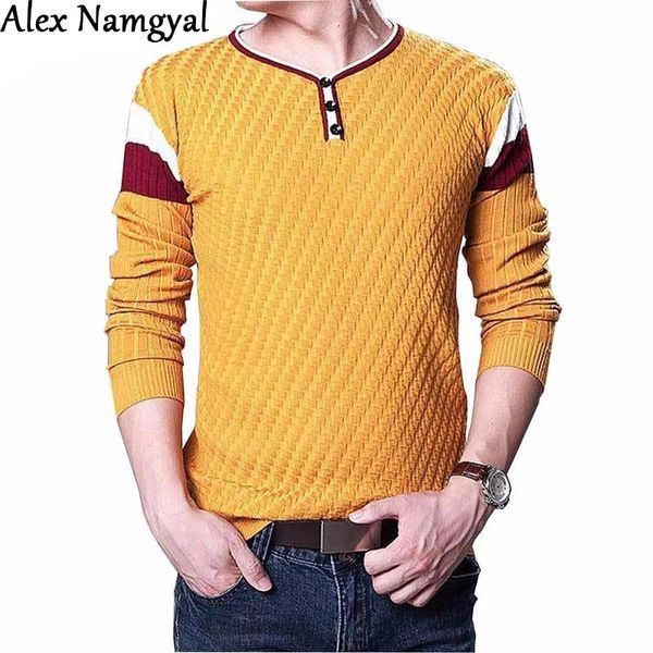 alexnamgyal new winter men's brand sweater men's casual v-neck sweater 2017 warm slim fit pullover male knitted m9, White;black
alexnamgyal new winter men's brand sweater men's casual v-neck sweater 2017 warm slim fit pullover male knitted m9, White;black
