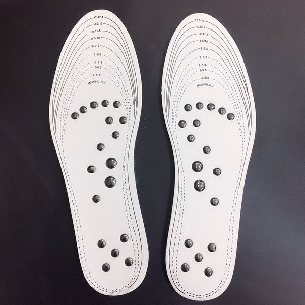 1pair breathable memory cotton shoe inserts acupoint comfort pads men women massage insole foot massager magnetic therapy, Black
1pair breathable memory cotton shoe inserts acupoint comfort pads men women massage insole foot massager magnetic therapy, Black