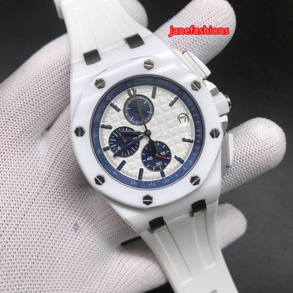 white minimalist men's watch natural rubber waterproof watch white ceramic case quartz men's sports watches247j, Slivery;brown
white minimalist men's watch natural rubber waterproof watch white ceramic case quartz men's sports watches247j, Slivery;brown