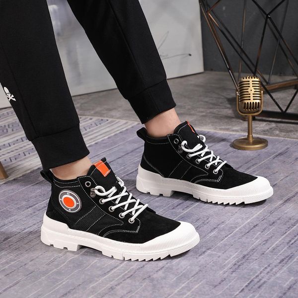 2019 new breathable sneaker lightweight soles lace-up men fashion wild casual shoes size 39-44 outdoor original packaging, Black
2019 new breathable sneaker lightweight soles lace-up men fashion wild casual shoes size 39-44 outdoor original packaging, Black