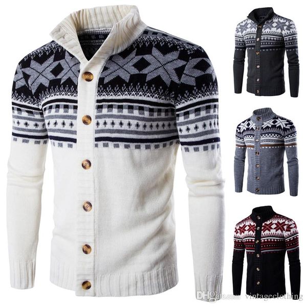 mens new christmas cardigan sweaters snow printed knitted clothing pullover male slim fit long sleeve sweater coats, White;black
mens new christmas cardigan sweaters snow printed knitted clothing pullover male slim fit long sleeve sweater coats, White;black